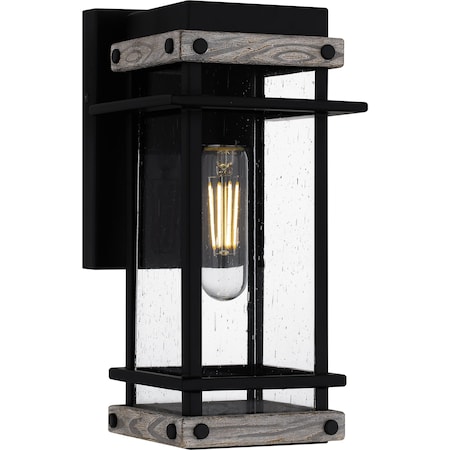 Quoizel Strader Outdoor Wall 1 Light Matte Black SAD8405MBK